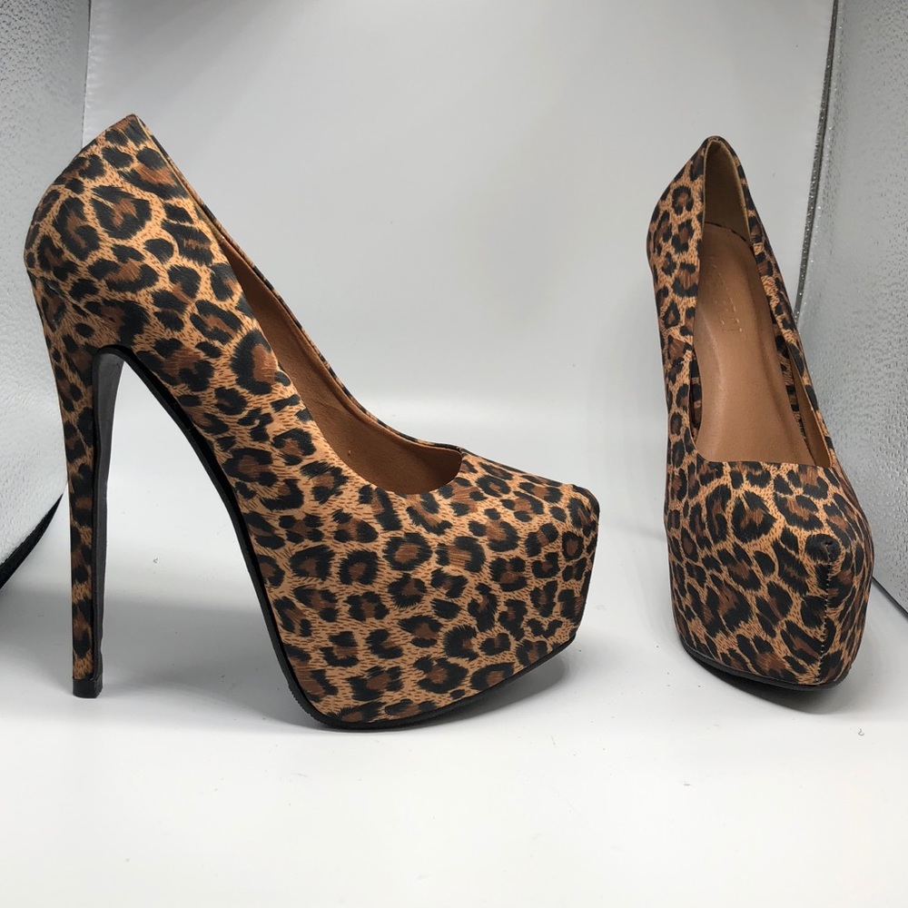 New Leopard heels